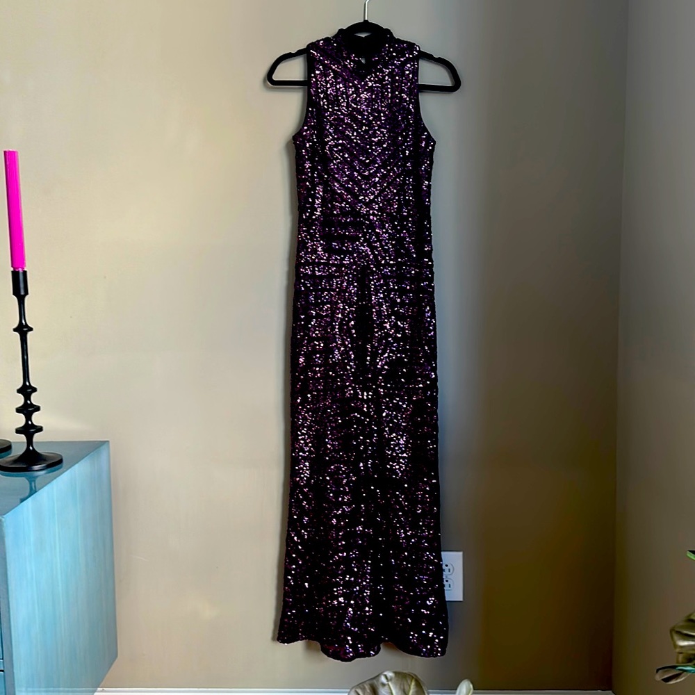 Vince Camuto Plum Evening Gown size 2